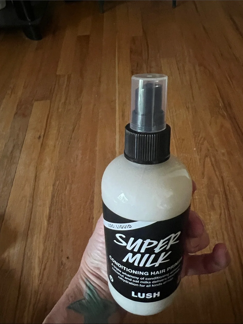 LUSH SUPER MILK CONDITIONING HAIR PRIMER BRAND NEW 8.4 oz